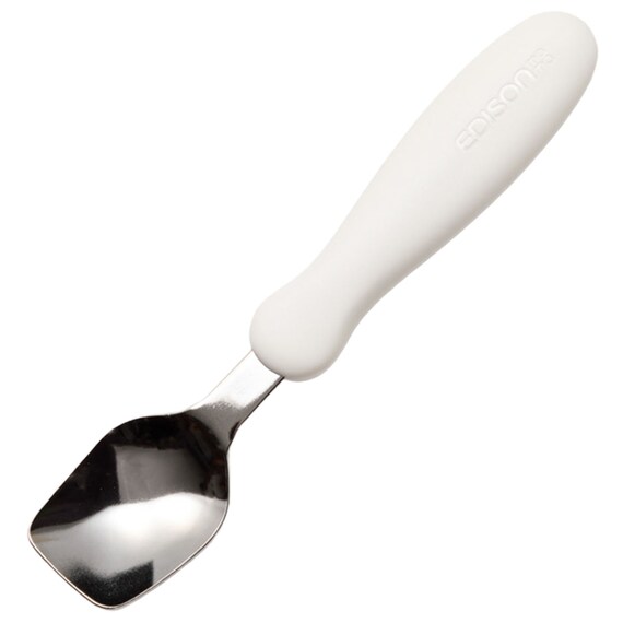 エジソンのフォーク＆スプーン(ベージュ＆ホワイト) 4枚目画像