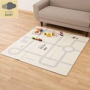 たためる やわらかプレイマット ロードマップ(RM01 140X140)
