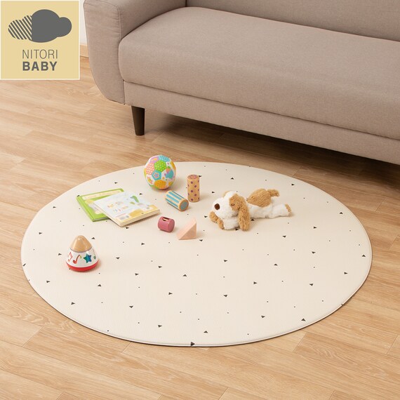 やわらかラウンドマット(MZ01 直径120cm) 1枚目画像