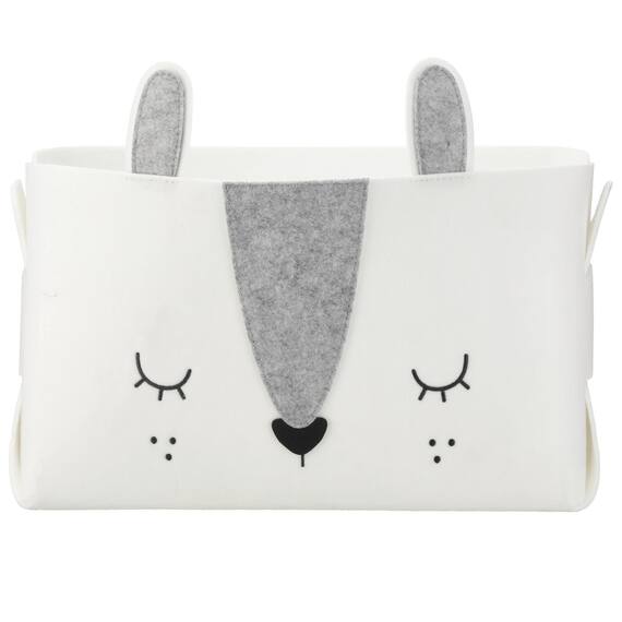 折り畳みできる動物収納(ホワイト) 2枚目画像