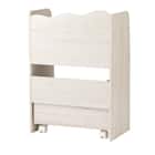 キッズ収納ラック (Nミア S ホワイトウォッシュ) 6枚目画像