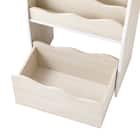 キッズ収納ラック (Nミア S ホワイトウォッシュ) 9枚目画像