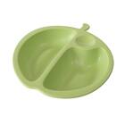 撥水アップルプレート グリーン KL01 1枚目画像