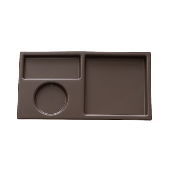 撥水プレートトレー ブラウン KL01 2枚目画像