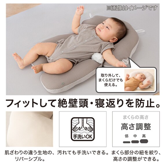 長く使える 寝返り防止クッション(FJ001) 2枚目画像