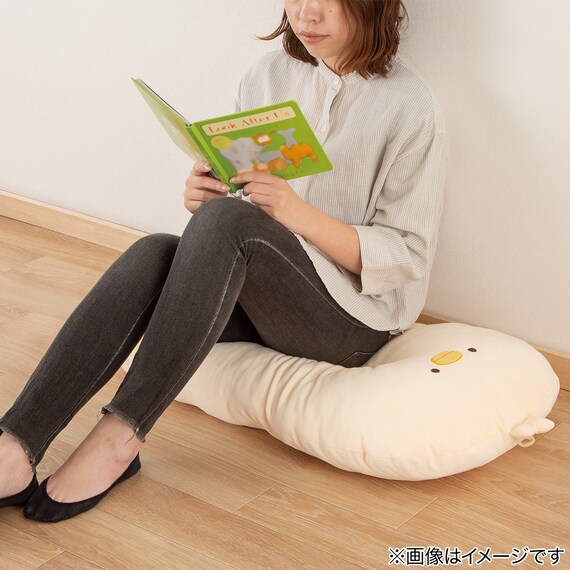 クッションにもなる長座布団(BK001) 4枚目画像