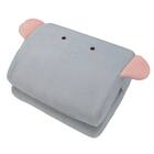 挟んで使えるもちもちマルチクッション(ゾウ BK001) 1枚目画像