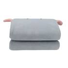 挟んで使えるもちもちマルチクッション(ゾウ BK001) 9枚目画像