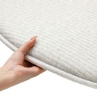 極厚30mmウレタン入り 防音ベビー 円形ラグ (直径80cm) 4枚目画像