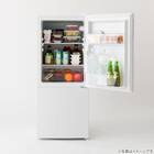 117L 直冷式 2ドア冷凍冷蔵庫(ML2G02 ホワイト)延長保証付き(リサイクル回収なし) 10枚目画像