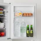 117L 直冷式 2ドア冷凍冷蔵庫(ML2G02 ホワイト)延長保証付き(リサイクル回収なし) 12枚目画像