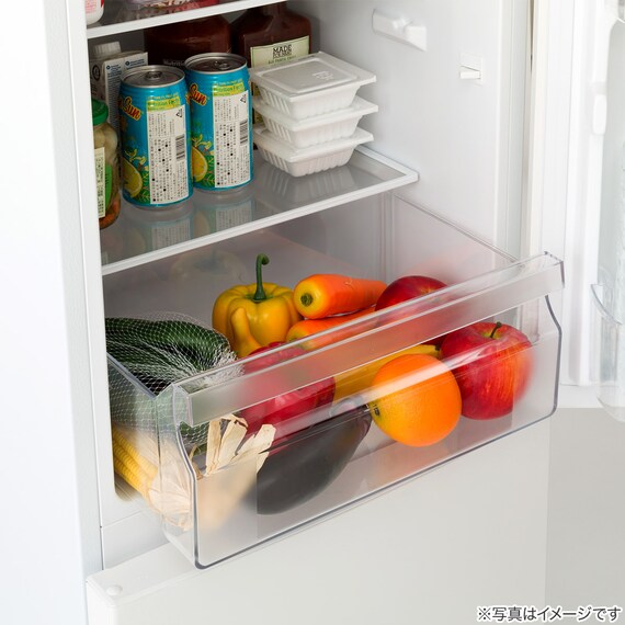 117L 直冷式 2ドア冷凍冷蔵庫(ML2G02 ホワイト)延長保証付き(リサイクル回収なし) 13枚目画像