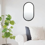 縦にも横にも掛けられるミラーオーバル (6136 003FT)