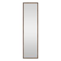 ウォールミラー(幅28×高さ120cm ミドルブラウン 005IT)