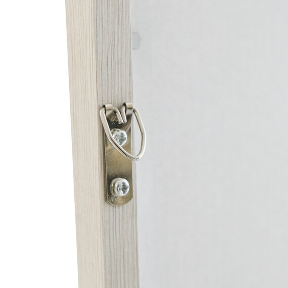 ウォールミラー(幅40×高さ150cm ホワイトウォッシュ 005IT) 5枚目画像