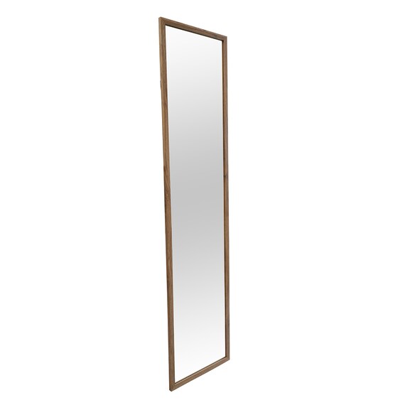 ウォールミラー(幅40×高さ150cm ライトブラウン 005IT) 2枚目画像