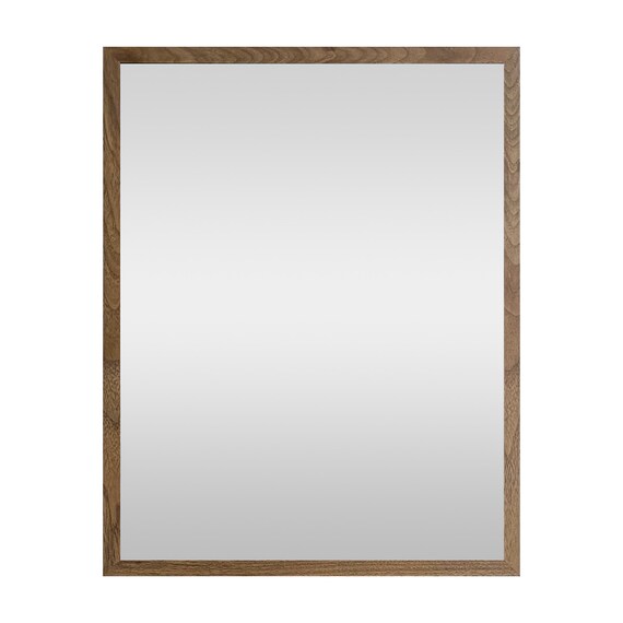 ウォールミラー(幅40×高さ50cm ライトブラウン 005IT) 1枚目画像