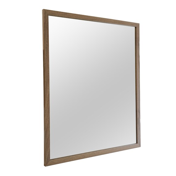 ウォールミラー(幅40×高さ50cm ライトブラウン 005IT) 2枚目画像