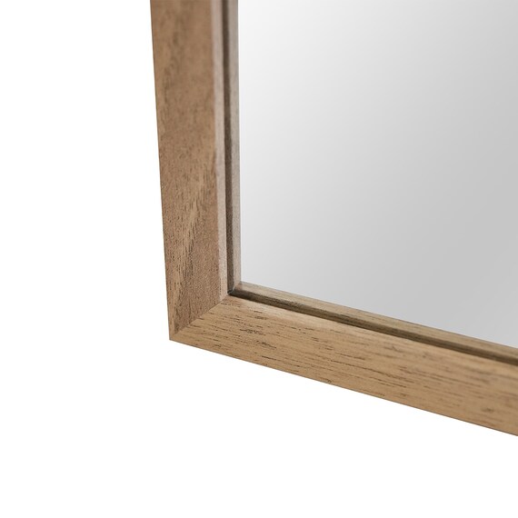 ウォールミラー(幅40×高さ50cm ライトブラウン 005IT) 4枚目画像