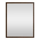 ウォールミラー(幅40×高さ50cm ミドルブラウン 005IT) 1枚目画像