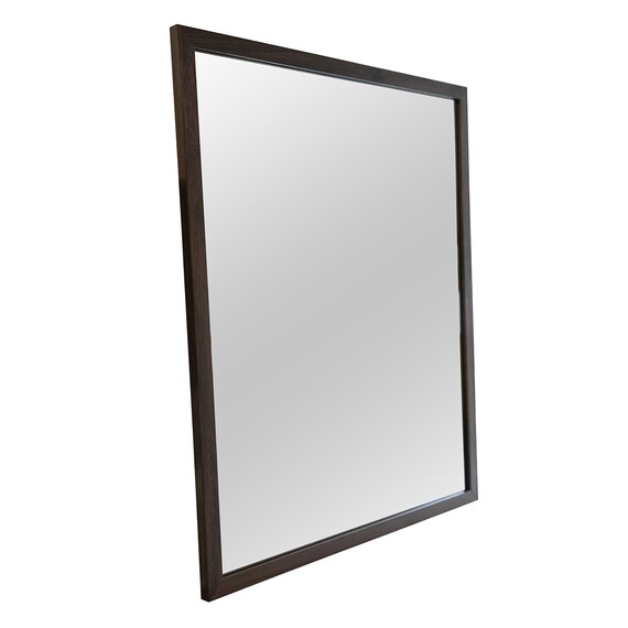 ウォールミラー(幅40×高さ50cm ミドルブラウン 005IT) 2枚目画像