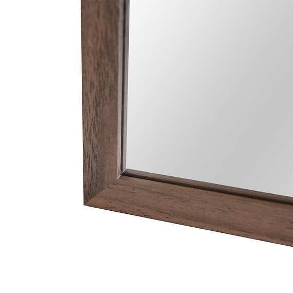 ウォールミラー(幅40×高さ50cm ミドルブラウン 005IT) 4枚目画像