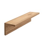 ウォールシェルフ 幅45cm (ライトブラウン HS) 6枚目画像