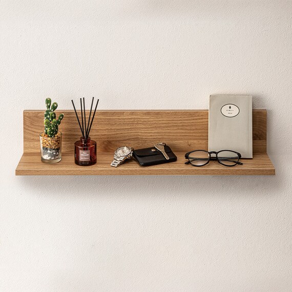 ウォールシェルフ 幅60cm (ライトブラウン HS) 3枚目画像