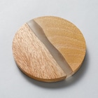 大理石と木を使った自然素材のコースターANM(Living in Comfort) 1枚目画像