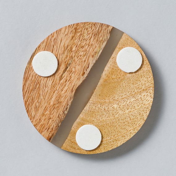 大理石と木を使った自然素材のコースターANM(Living in Comfort) 4枚目画像