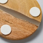 大理石と木を使った自然素材のコースターANM(Living in Comfort) 5枚目画像