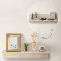 ウォールシェルフ 幅60cm (ホワイトウォッシュ HS)