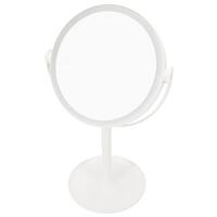 LED卓上両面ミラー(ホワイト DH02)