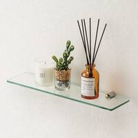 ガラスウォールシェルフ 40 (DU)