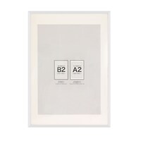 ポスターフレーム B2 (ホワイト IT06)