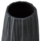 陶器フラワーベース M (ブラック SD02) 3枚目画像