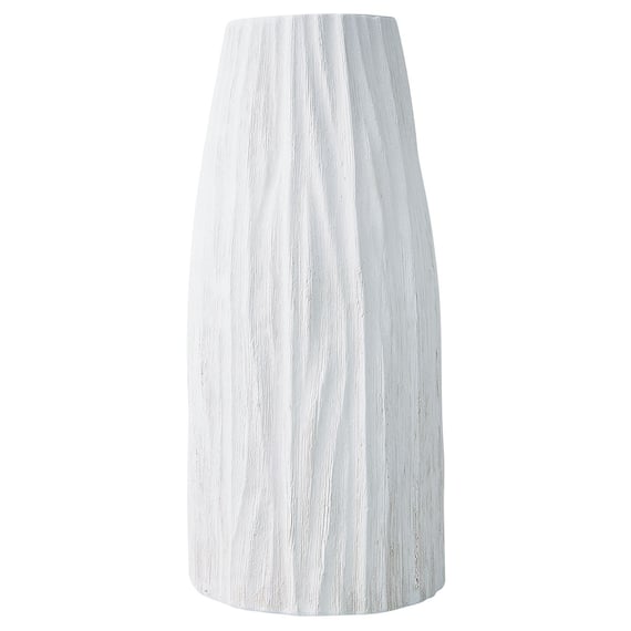 陶器フラワーベース M (ホワイト SD04) 2枚目画像