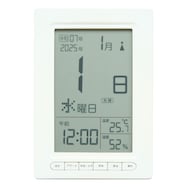 日めくりカレンダー時計(ホワイト DH01)