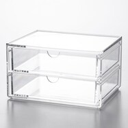 【デコホーム商品】コスメ引き出し 2段