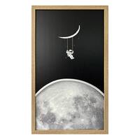 LEDキャンバスポスター MOON (XI13)