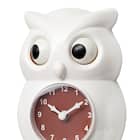 掛時計 フクロウ(ホワイト EL6111) 6枚目画像