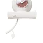 掛時計 フクロウ(ホワイト EL6111) 9枚目画像