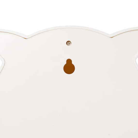 掛時計 フクロウ(ホワイト EL6111) 12枚目画像