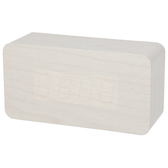 デジタル時計 M (ホワイト 001SW) 3枚目画像