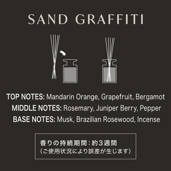 アロマディフューザー (GE2 ブラック 50ml) 2枚目画像