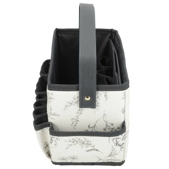 コスメキャリー ラインアート柄  L 3枚目画像