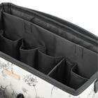 コスメキャリー ラインアート柄  L 7枚目画像