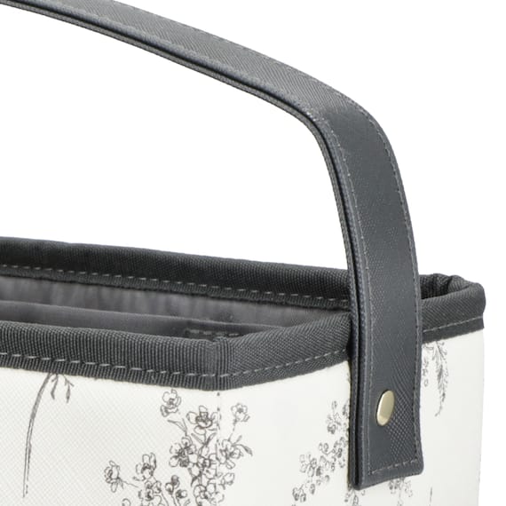 コスメキャリー ラインアート柄 L 8枚目画像