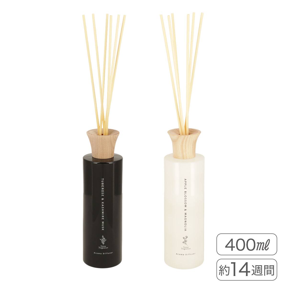 @aroma アロマディフューザー アロマディフューザー 400ml(アップルブロッサム＆マグノリア KP400 WH