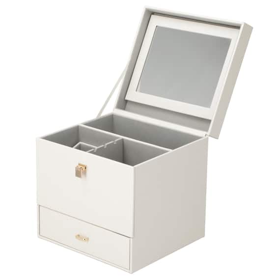 スクエアコスメボックス(ホワイト NH17) 7枚目画像